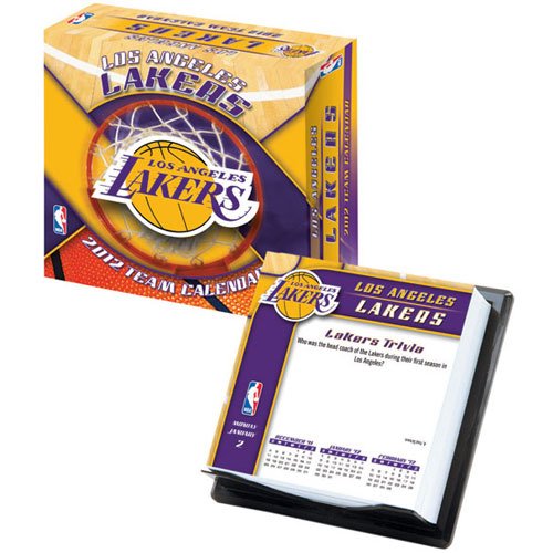 Los Angeles Lakers 2012 Boxed Team Calendar