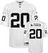 Darren McFadden Jersey: Reebok White Replica #20 Oakland Raiders Jersey - Large