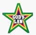 Rastafari - God's Law Star Logo - Sticker / Decal