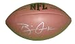 Brian Quick Autographed NFL Wilson Composite Football, St Louis Rams, Proof Photo