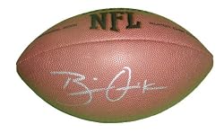 Brian Quick Autographed NFL Wilson Composite Football, St Louis Rams, Proof Photo