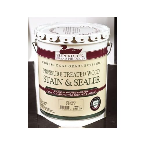 ^Duckback Products DP20015 5Gallon Press Stain Cedar JamesEasler