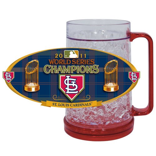 MLB St. Louis Cardinals 2011 World Series Champions Hi Def Freezer Mug