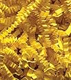 1/2 LB Crinkle Cut Paper Shred - Yellow