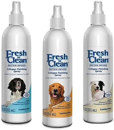 Fresh'n Clean Finishing Pet Baby Powder Scent Spray, 12-Ounce