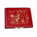 SNOOPY / スヌーピー アルトサックス リードケース 5枚タイプ（レッド）SAS05R