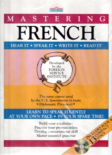 Mastering French W/Bk-13 CD's (French Edition)