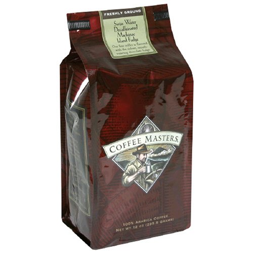 Coffee Masters Flavored Coffee, Mackinac Island Fudge Decaffeinated, Swiss Water... by Coffee Masters