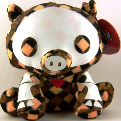 Skelanimals Bill the Pig Brown Checks