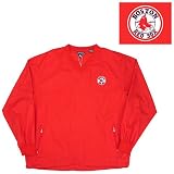 Boston Red Sox MLB "National" Windshirt (Dark Red)