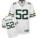 Clay Matthews Jr. White Reebok NFL Replica Green Bay Packers Jersey - XX-Large
