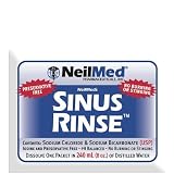 Sinus Rinse Regular Mixture Packets - Relieves Allergies & Sinus Symptoms, 100 salt premixed packets,(NeilMed)