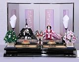 ひな人形 平安優香作 親王平飾り b102