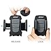 Mpow Air Vent Car Mount with One Finger Release Button Universal Cell Phone Holder GPS Car Mount Phone Cradle for iPhone 7 7 Plus 6S/6 Plus 5s Samsung Galaxy S7/S6 Edge S5 Note 7 5 4
