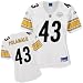 Troy Polamalu White Reebok Premier Pittsburgh Steelers Women's Jersey - X-Large
