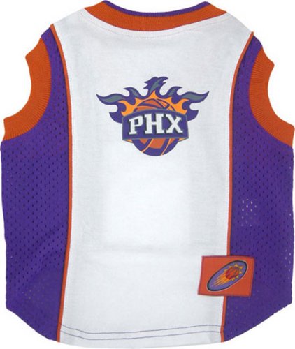 NBA Pet Mesh Tank Top, Medium, Phoenix Suns