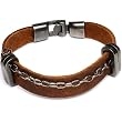 Saddle Brown Cow-Hide Bracelet