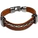 Saddle Brown Cow-Hide Bracelet