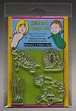 Bigfoot & Pickle Face Creations Clear Rubber Stamp Set-Fish Set 4