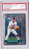 Chris Richard 2000 Bowman Chrome Baseball Card Graded Psa 9