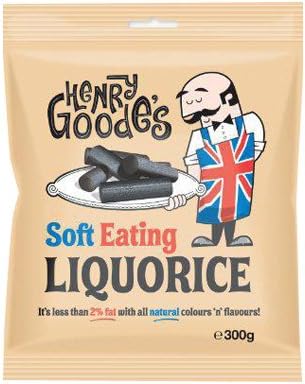 Henry Goodes Soft Eating Liquorice 300g