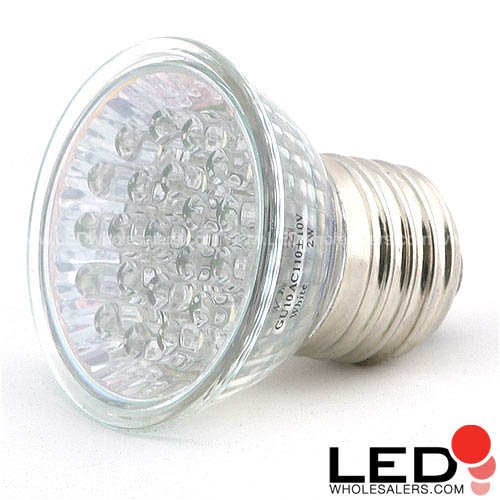 LEDwholesalers 110 V 21 LED E27 Solar Halogen 