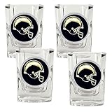 San Diego Chargers NFL 4pc Square Shot Glass Set