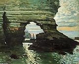 FRAMED oil paintings - Claude Monet - 24 x 20 inches - The Porte d'Amont, Etretat