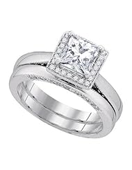 1.47CTW-DIA 1.00CT-CPR BRIDAL SET