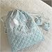 Quilted Wedding Shoe Bag with Sachets