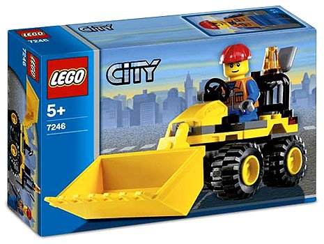 51RUSMAO8rL Lego City Set #7246 Mini Digger