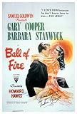 Ball of Fire 27 x 40 Movie Poster - Style A