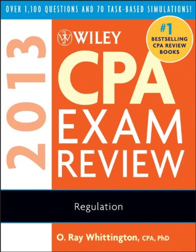Wiley CPA Exam Review 2013, Regulation