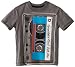 Sprockets Boys 2-7 I Am With The Band Cassette Tee, Smoked Pearl, 7