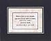 [Motivational Sayings] - When A Task Is Once Begun . . . 8 x 10 Inches Sayings set in Double Beveled Matting