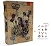 Fairy in Flowers Secret Storage Book Box Stash Box Faux Leather Over Wood