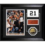 Highland Mint San Antonio Spurs Tim Duncan Facsimile Signature Photo Mint 10 X 12