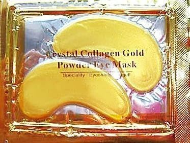 10 Pack - Gold Collagen Eye Mask - Anti Aging, Wrinkles, Moisturising, Blemishes, Firming, Toning, Dark Circles, Smoothing Skin, Natural Lift, Crows Feet by Gold Mask