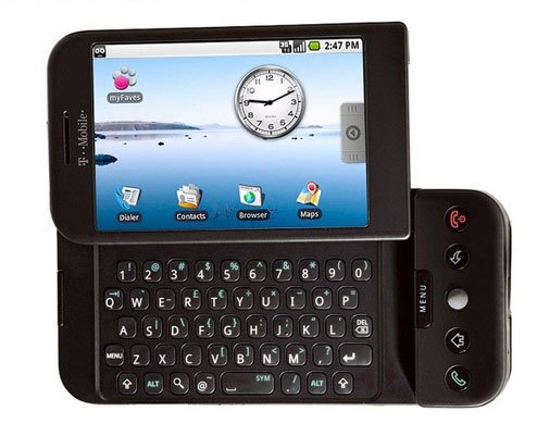 Google HTC Dream G1 w/ Android - Unlocked (Black)