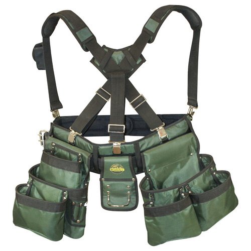 18 Pocket Tool Pouch Set w/Suspenders–Graintex ND1737