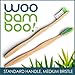 WooBamboo Toothbrush Standard Handle Medium Single