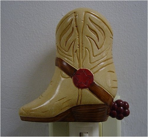 Laredo Western Cowboy Boot Decorative Nightlight