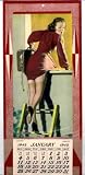 Elvgren 1942 Pin-Up Calendar (Skirting Trouble)