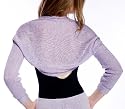Draped Shrug by KD dance, KrinkleSpun Yarn, Great for Ballet & Dance Class, Office Wear & Weddings