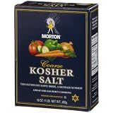 Morton Kosher Salt, 16-Ounce (Pack of 12)