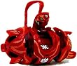 Bakugan New Vestroia Bakuneon LOOSE Single Figure Special Attack TRAP Pyrus Nova 12 (Red) Carlsnaut