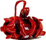 Bakugan New Vestroia Bakuneon LOOSE Single Figure Special Attack TRAP Pyrus Nova 12 (Red) Carlsnaut