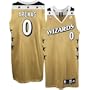 Gilbert Arenas #0 Washington Wizards Alternate Swingman NBA Jersey Gold Size XL
