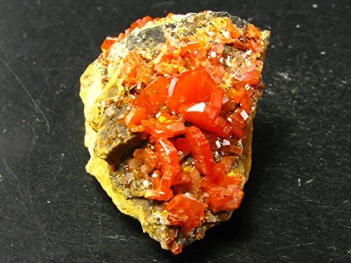 Large Vanadinite Cluster From Morocco - 1.6"