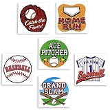 Temporary Baseball Tattoos (6 dz)
